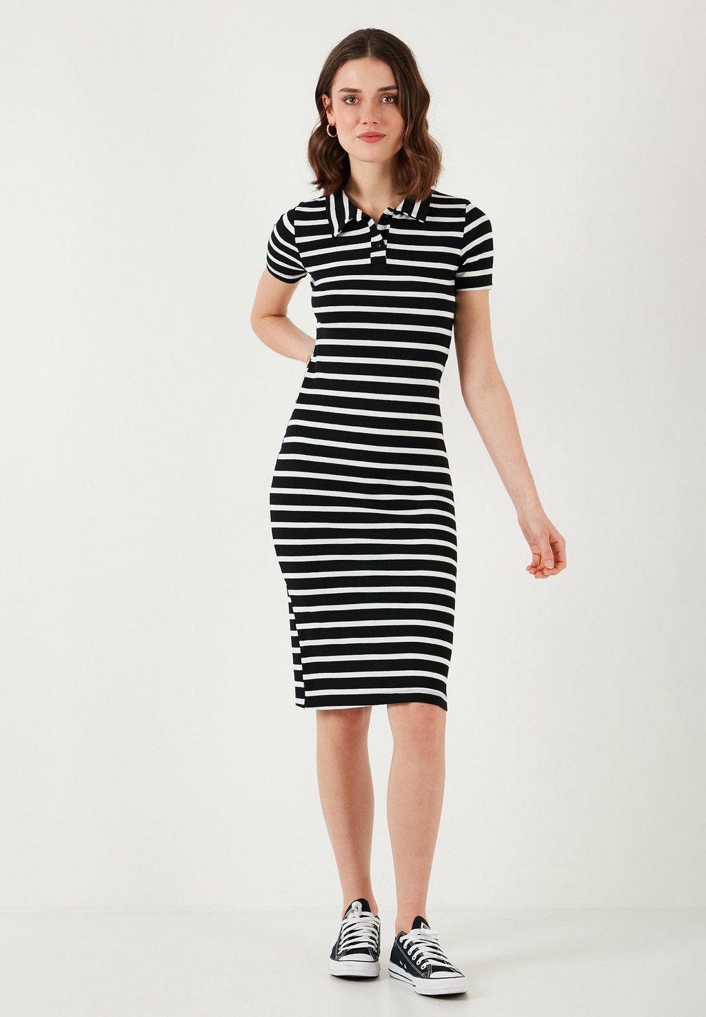 

Платье из джерси SLIM FIT LELA, черный