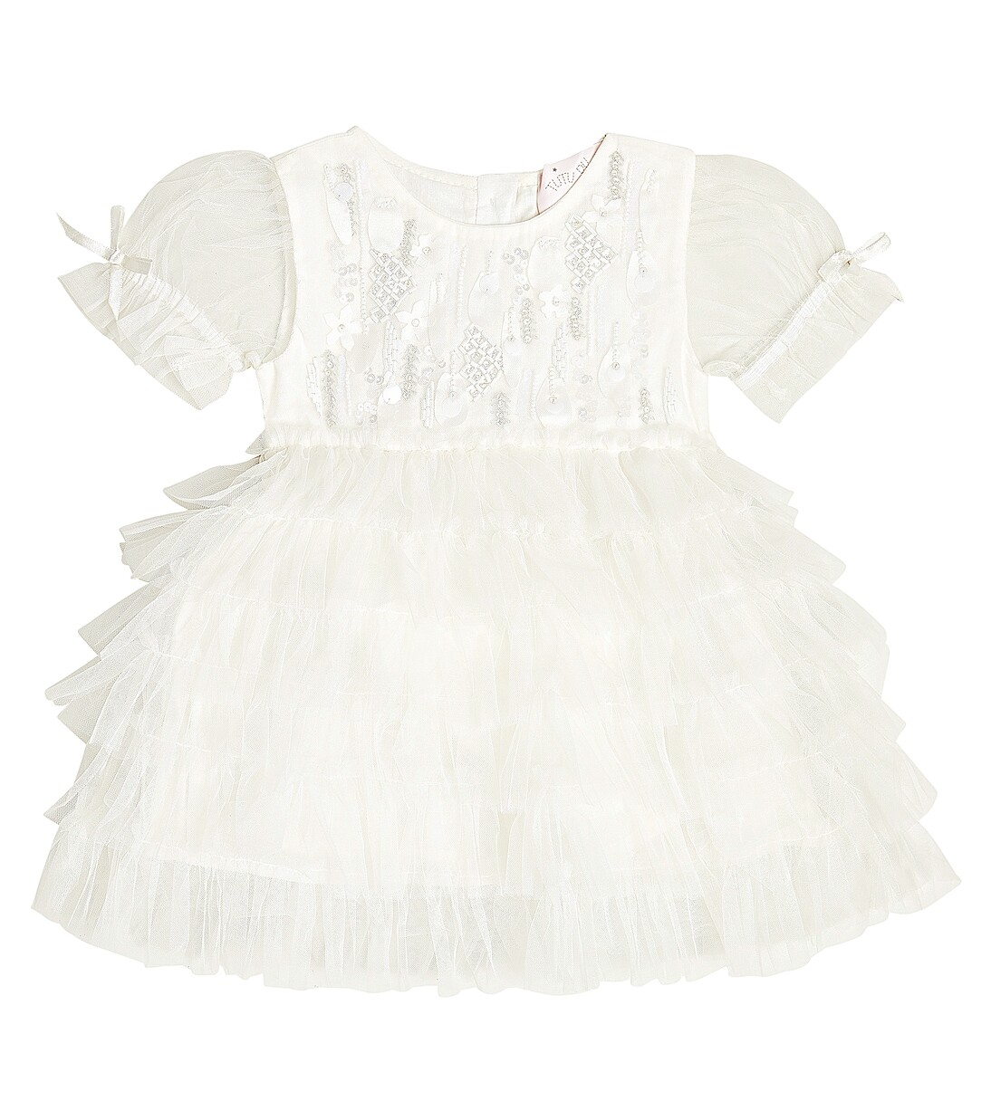 

Платье из тюля baby heart из стеклянного тюля Tutu Du Monde, белый