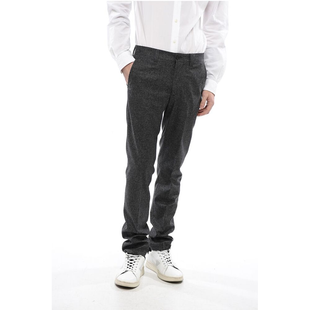 

Шерстяные чиносы Slim Fit Corneliani, Gray