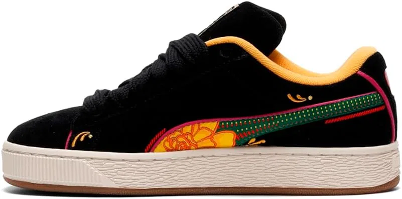 Мужские замшевые кроссовки PUMA La Catrina, черные, размер XL — фото 3