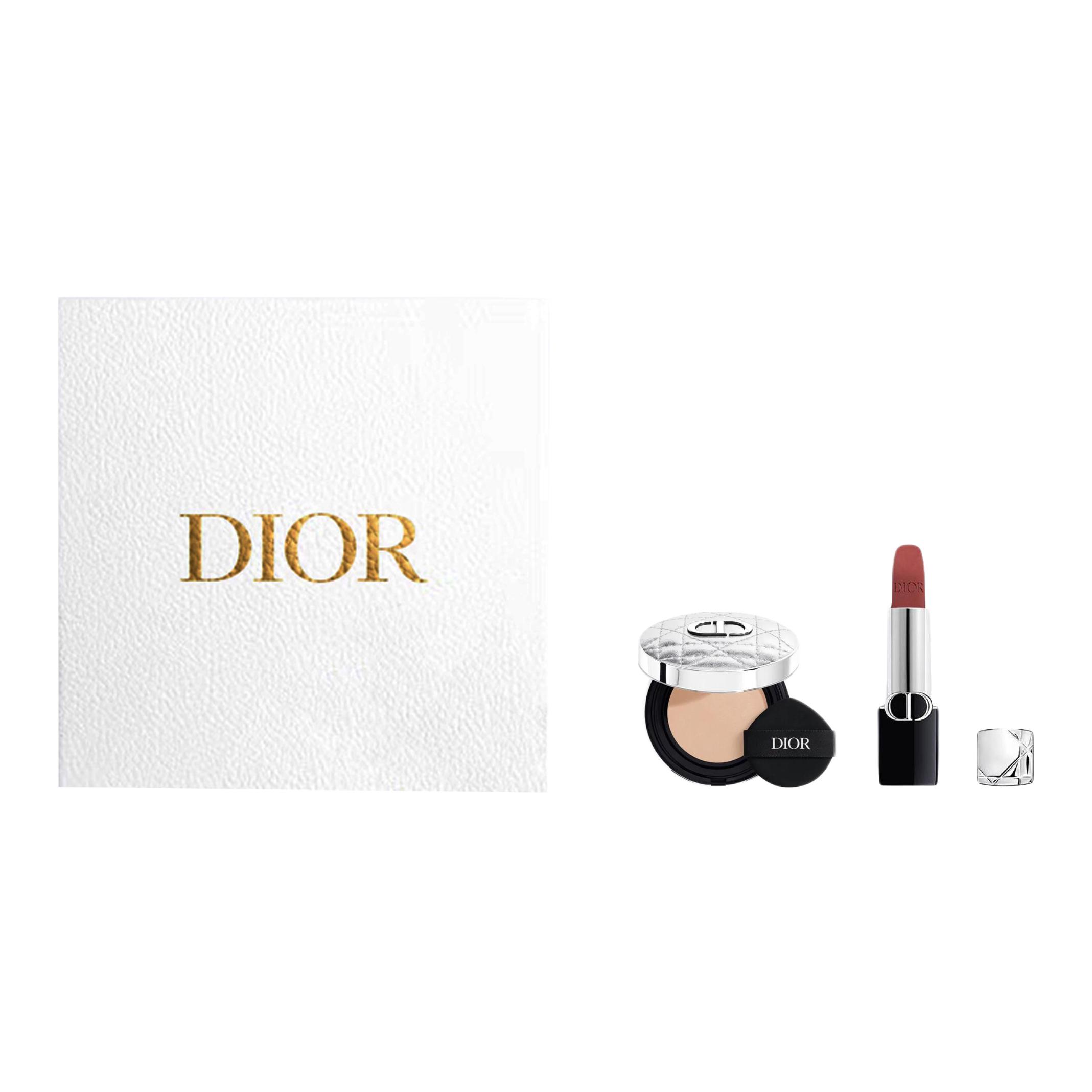 

Стойкая помада с технологией air cushion легко растушевывается для естественного макияжа DIOR