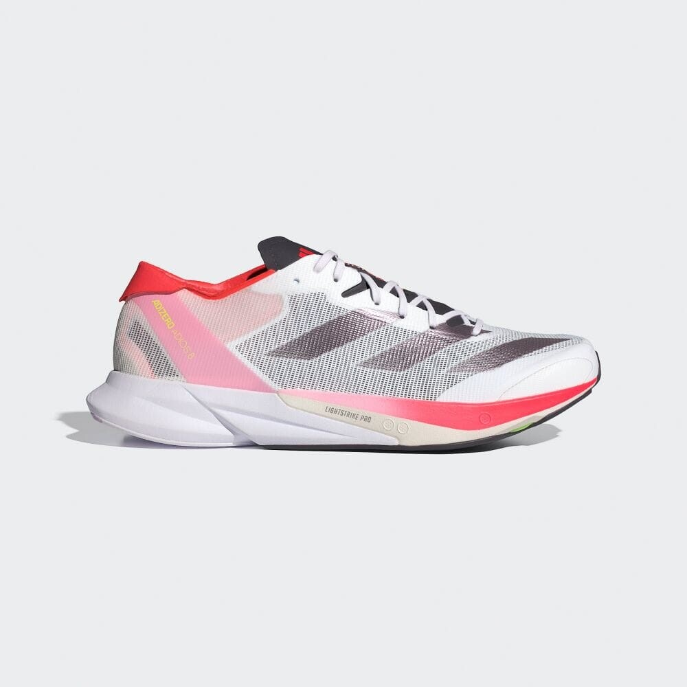 

Кроссовки Adidas ADIZERO JAPAN 8, цвет White/Aurora Metallic/Solar Red