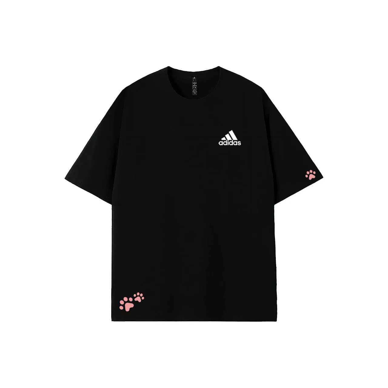 Футболка с принтом Adidas MUST HAVES белая — фото 3
