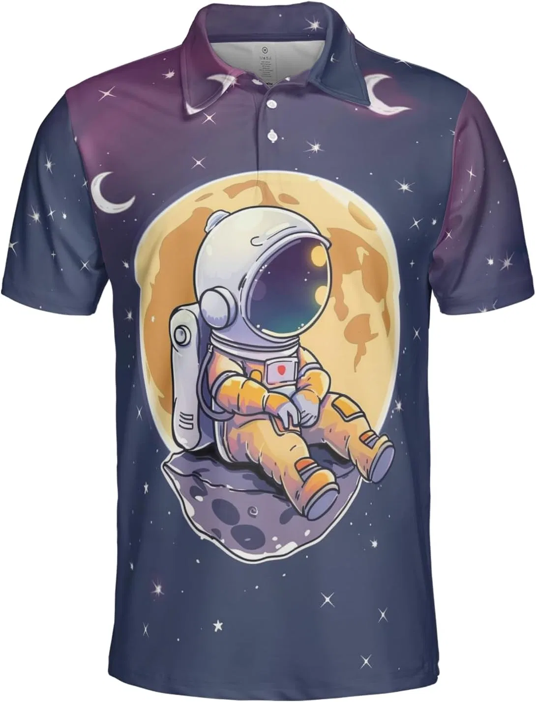 Поло с коротким рукавом, Astronaut, серия 06, цвет Astronaut_35