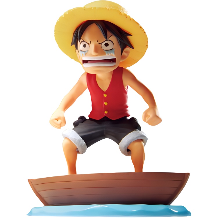 

Коллекционная модель One Piece World Collection Hobby Model Log Story, Monkey D. Luffy, подарки Merry Adventure BANPRESTO