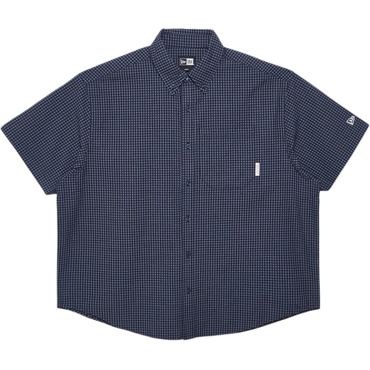 

Рубашка унисекс серая New Era, серый