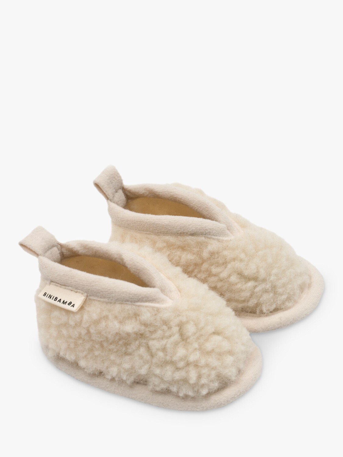

BINIBAMBA Ботильоны Binibooties из мериносовой шерсти, молочный