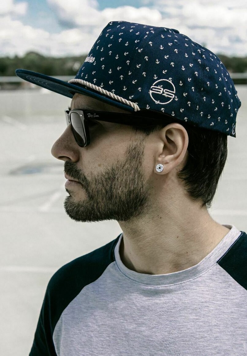 

Бейсболка HARBOR SNAPBACK ANKER Blackskies, цвет blau