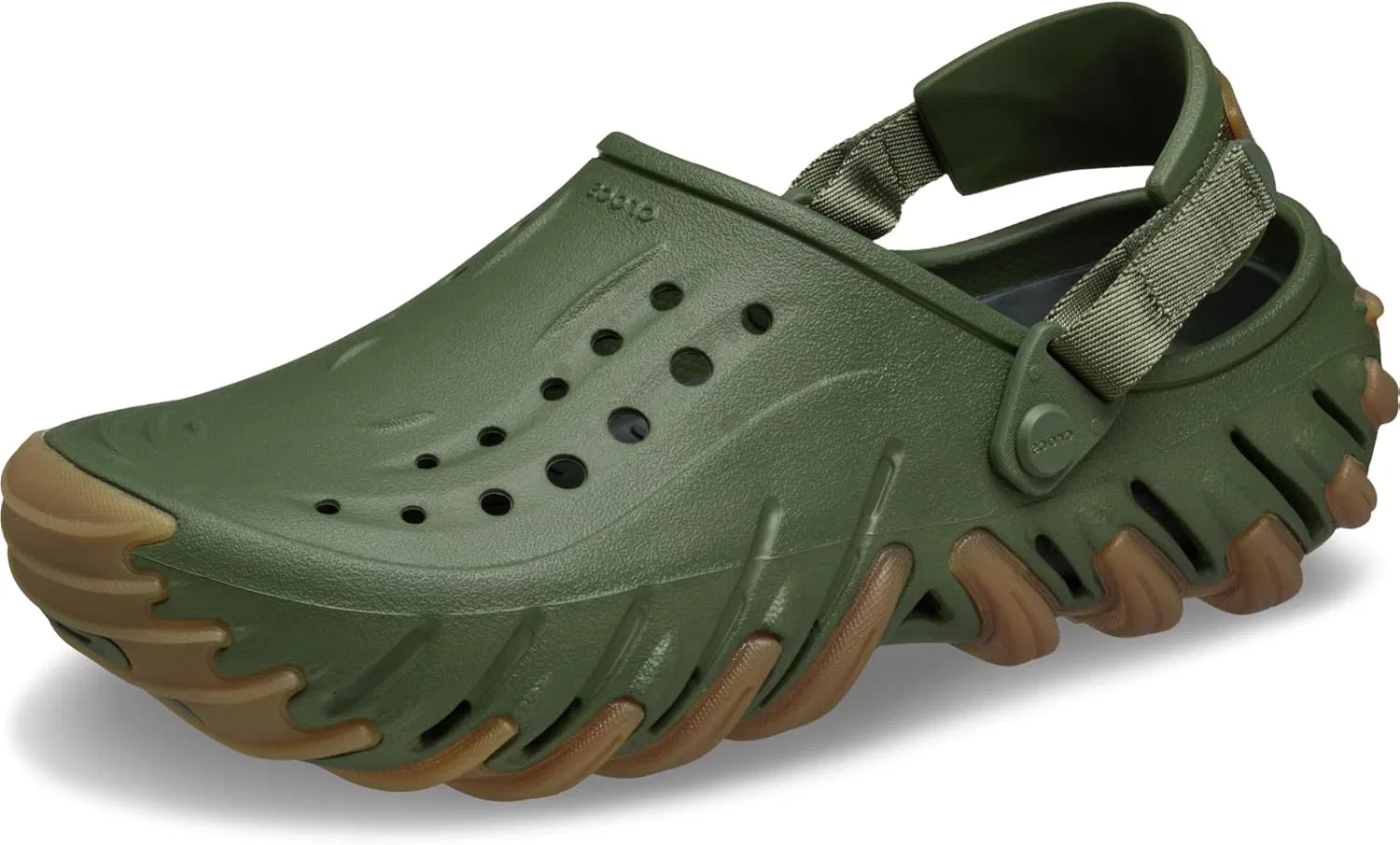 Кроксы Unisex Adult Echo RO Clogs Crocs, Green Army Green