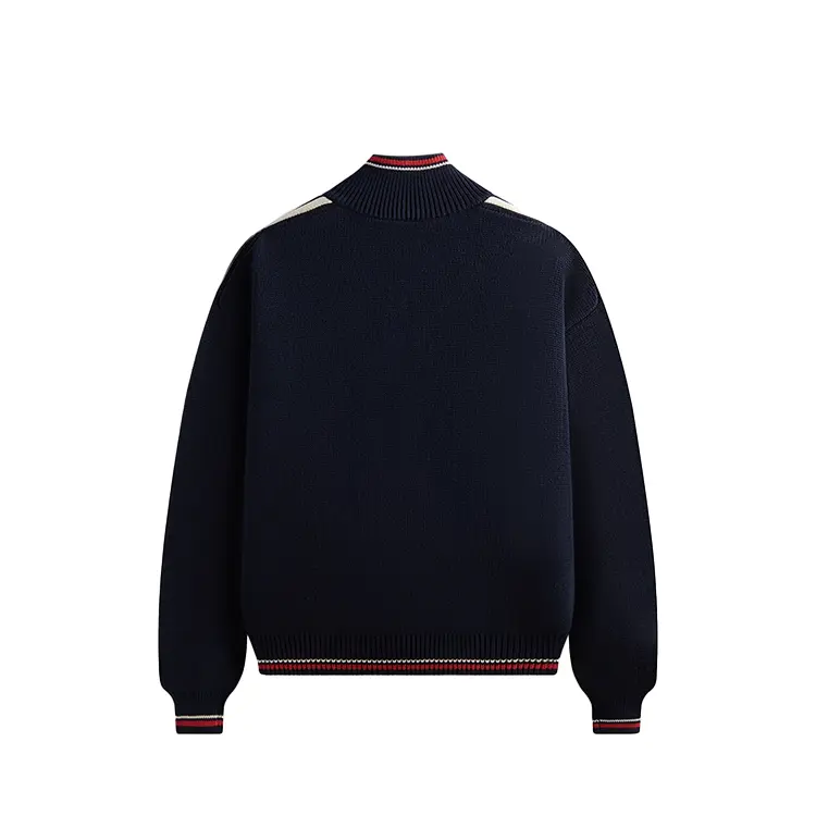 Adidas Originals Толстовка Kith X Adidas Football Knit Full Zip, Legend Ink — фото 3