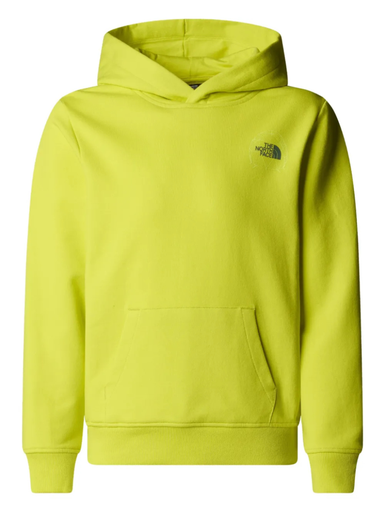 

Толстовка с капюшоном Box NSE The North Face Kids, желтый