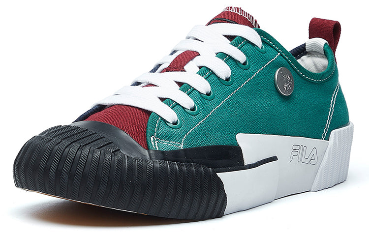 Кеды (WMNS) FILA Carve x Mihara 'Teal Green Black', синий — фото 2