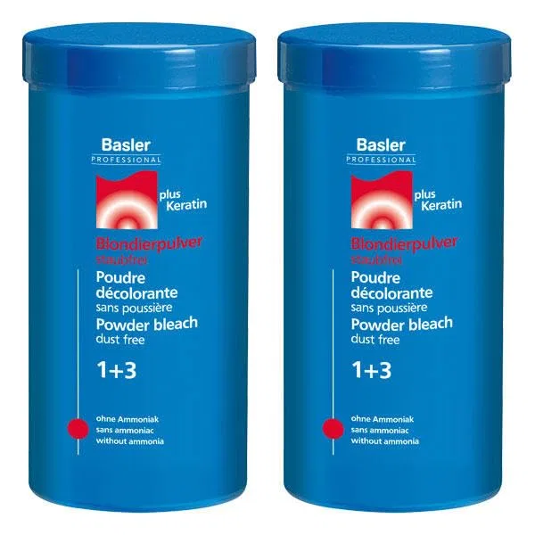 Набор осветляющего порошка Basler 1+3 с кератином Basler