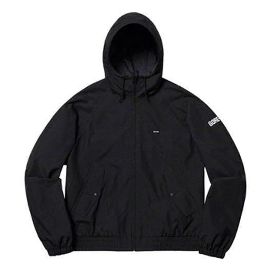

Куртка Supreme SS19 GORE-TEX Hooded Harrington Jacket Black SUP-SS19-489, черный