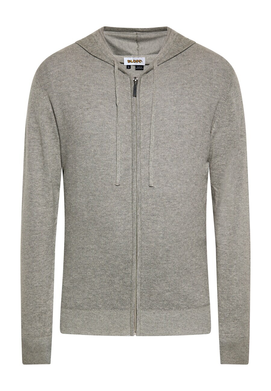 

Вязаный кардиган Sloan Knit Cardigan, серый