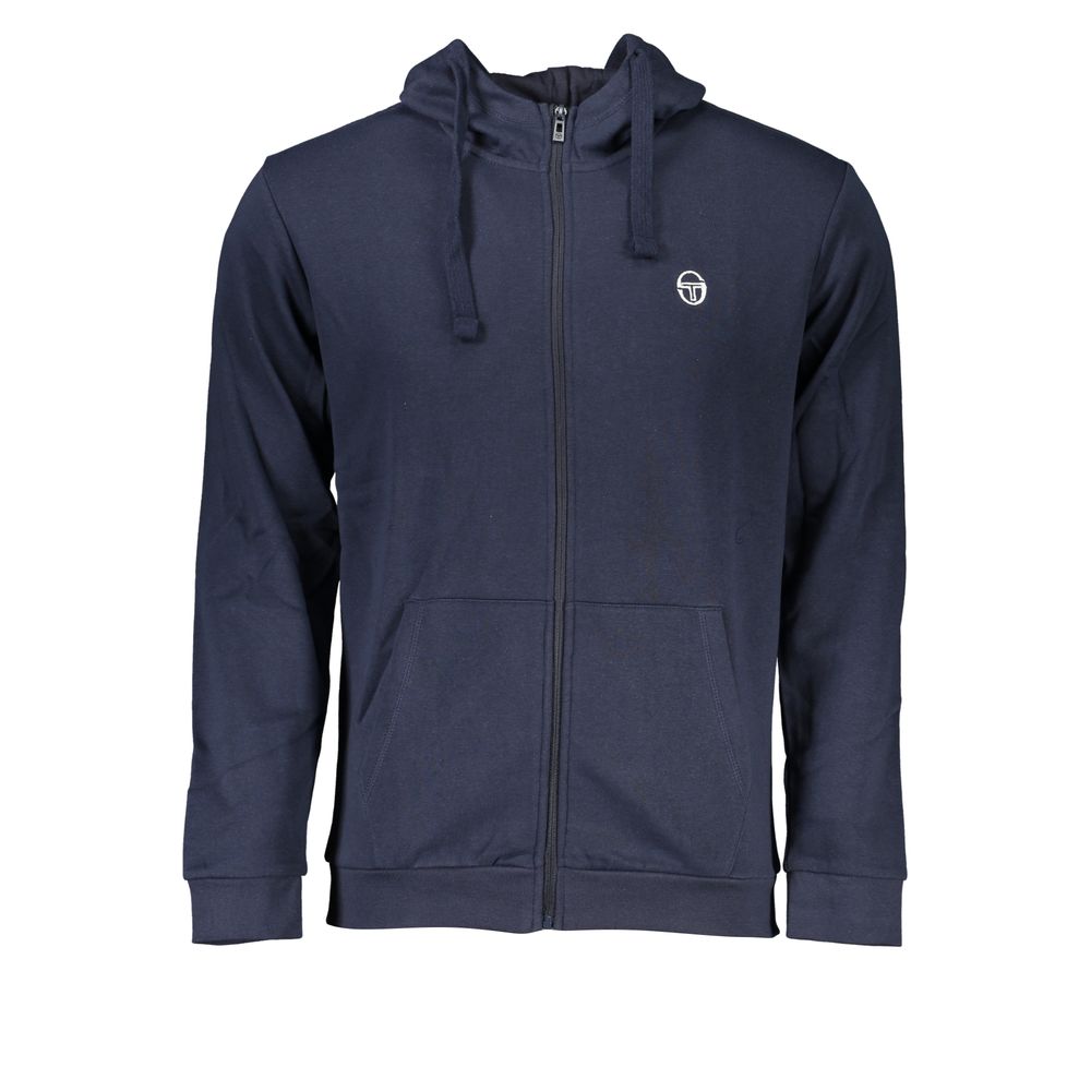 

Синий хлопковый свитер Sergio Tacchini