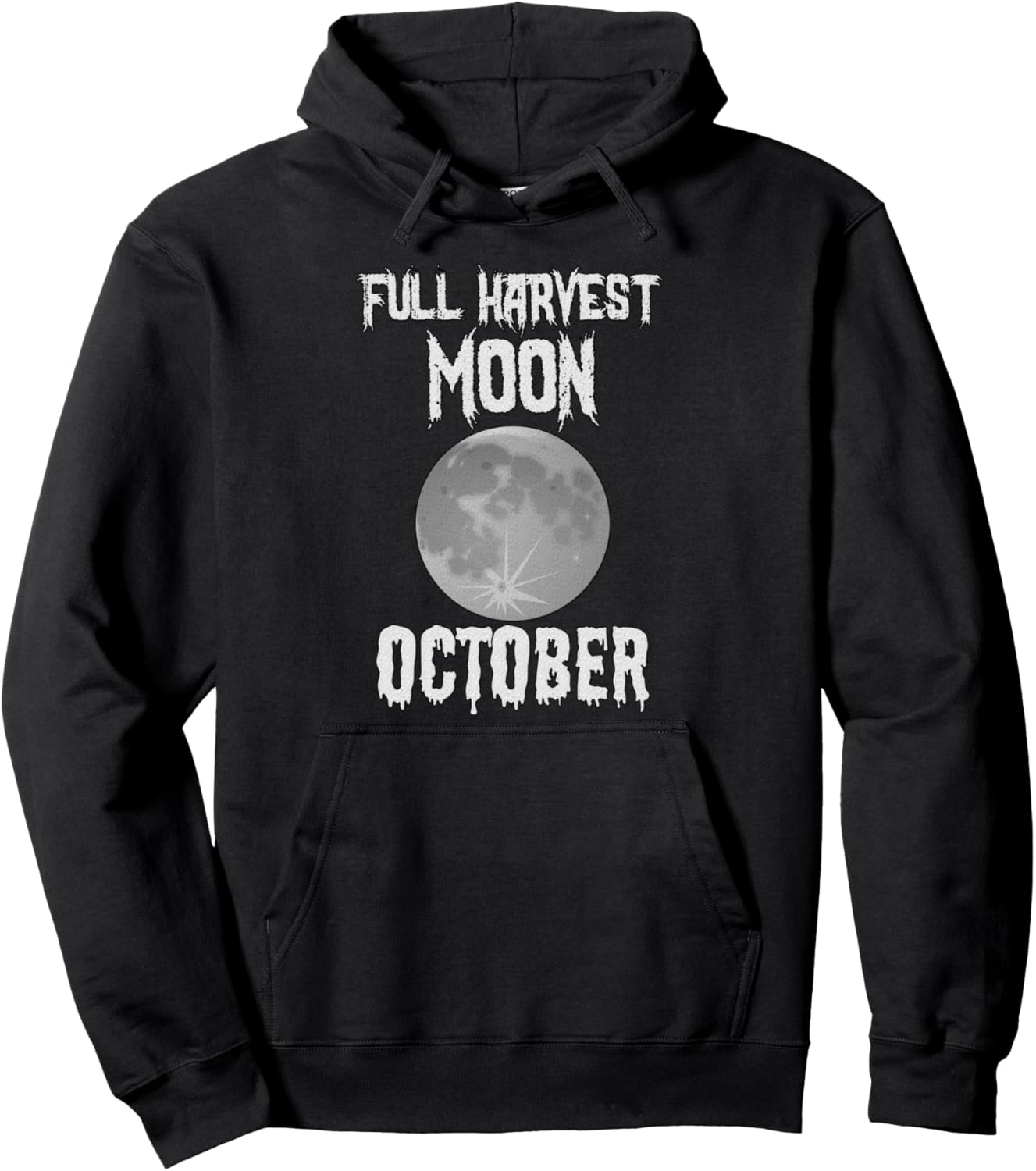 

Толстовка Full Harvest Moon October - Halloween Hoodie, черная, Черный, Толстовка Full Harvest Moon October - Halloween Hoodie, черная