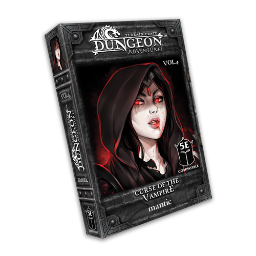 

Фигурка Dungeon Adventures Vol 4: Curse Of The Vampire Mantic Games