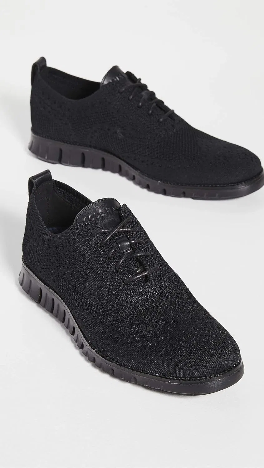 Туфли Cole Haan ZeroG Edge Stitc Hlite Wingtip - Zerogrand Stitc Hlite Brogue Men, Black — фото 3