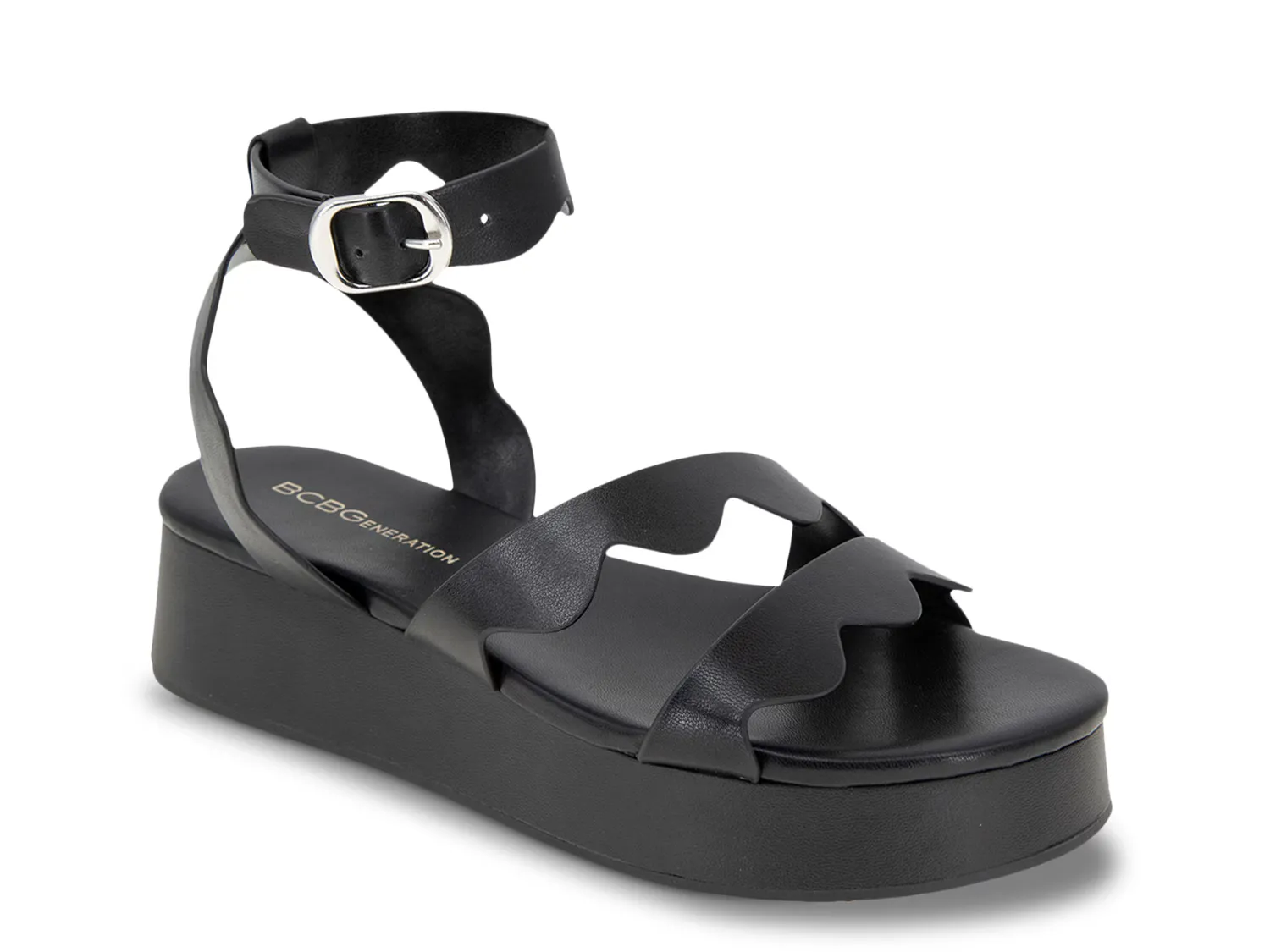

Сандалии Faye Platform Sandal Bcbgeneration, черный