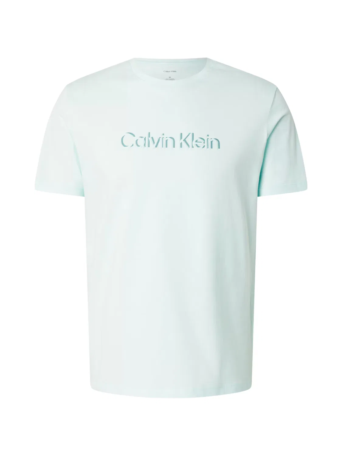 Рубашка Calvin Klein изумрудного и мятного цвета