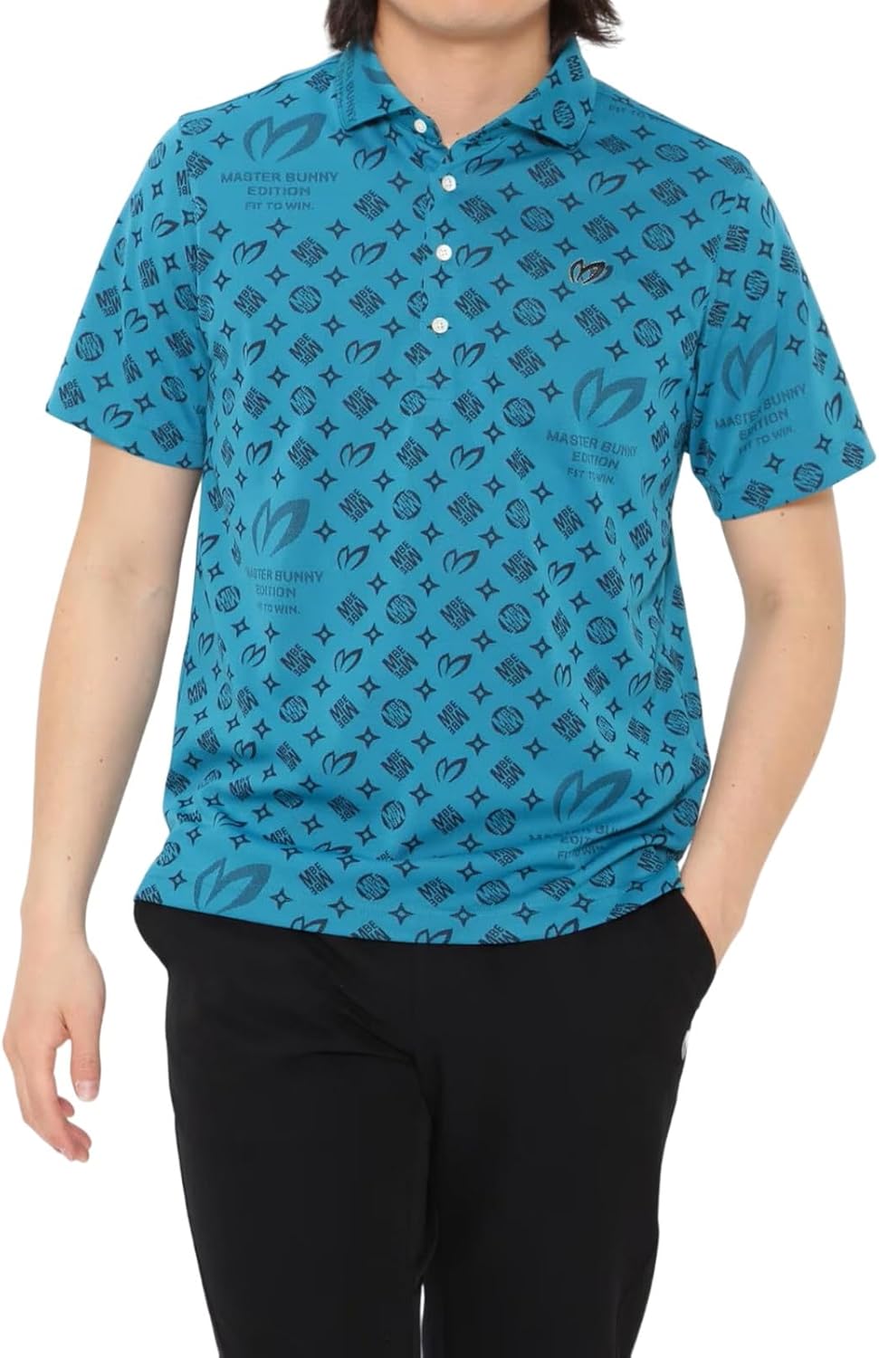 

Мужская поло-рубашка с коротким рукавом Master Bunny Edition (с логотипом/монограммой One-Point) / для гольфа / 758-4160401, синий