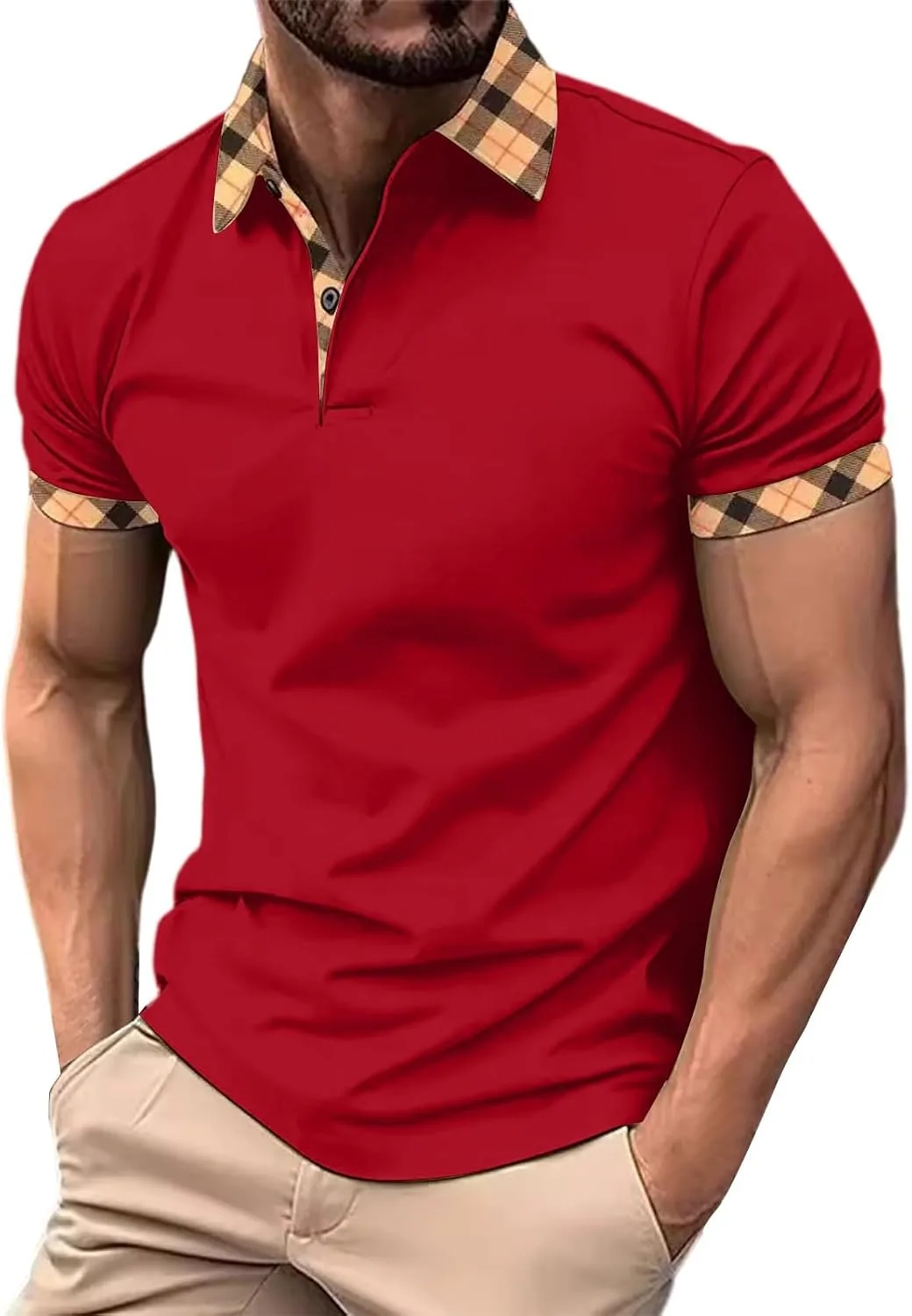 

Мужская поло для гольфа, короткий рукав, размеры M-3XL