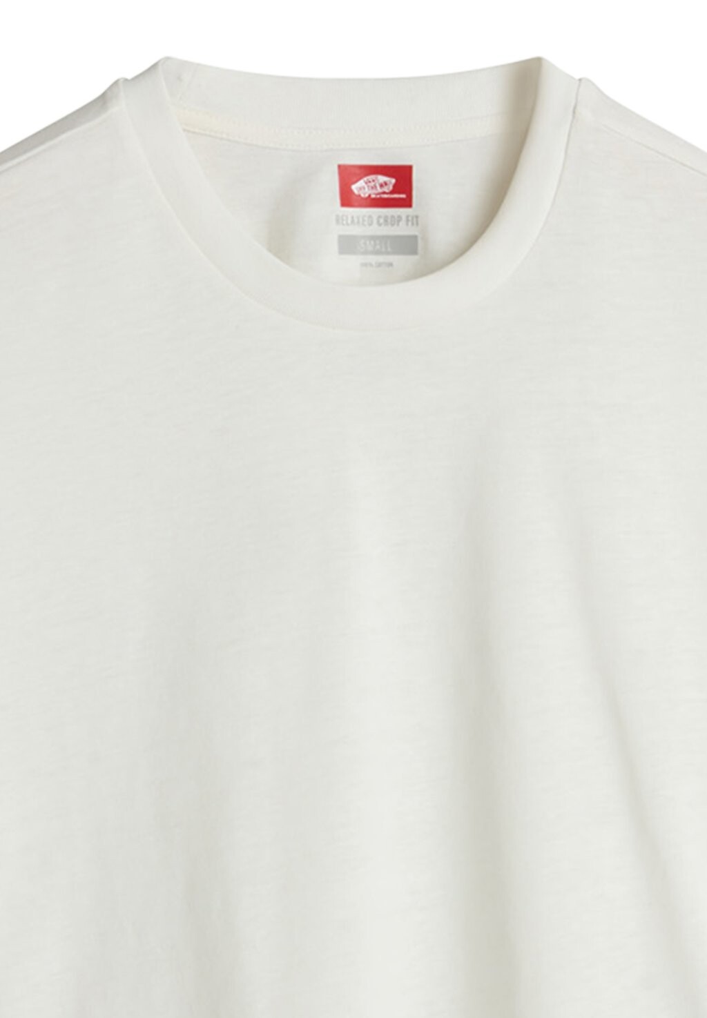

Принт на футболке SKATE BLURB CROP Vans, белый