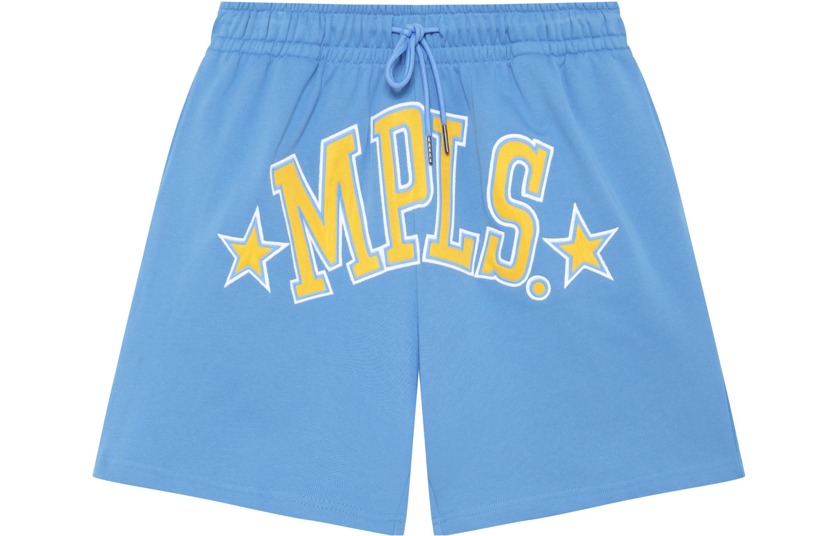 

Повседневные шорты унисекс синие Mitchell Ness