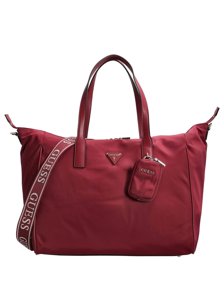 

Guess Большая сумка-шоппер Follie Carryon, 41 см (ржаво-красный)