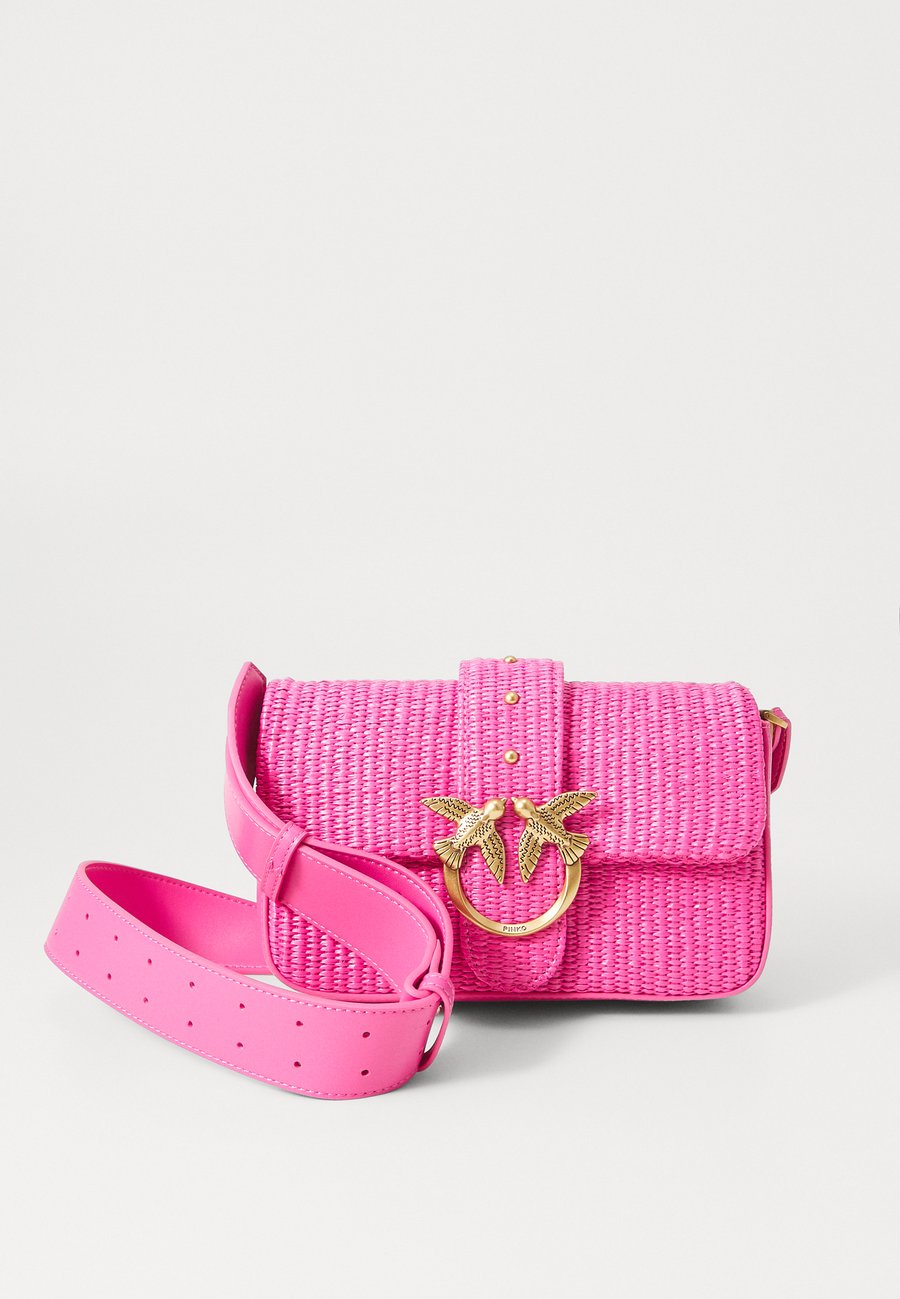 

Сумка Pinko LOVE ONE MINI SLOUCHY, Pink/Antique Gold-Coloured/Pink