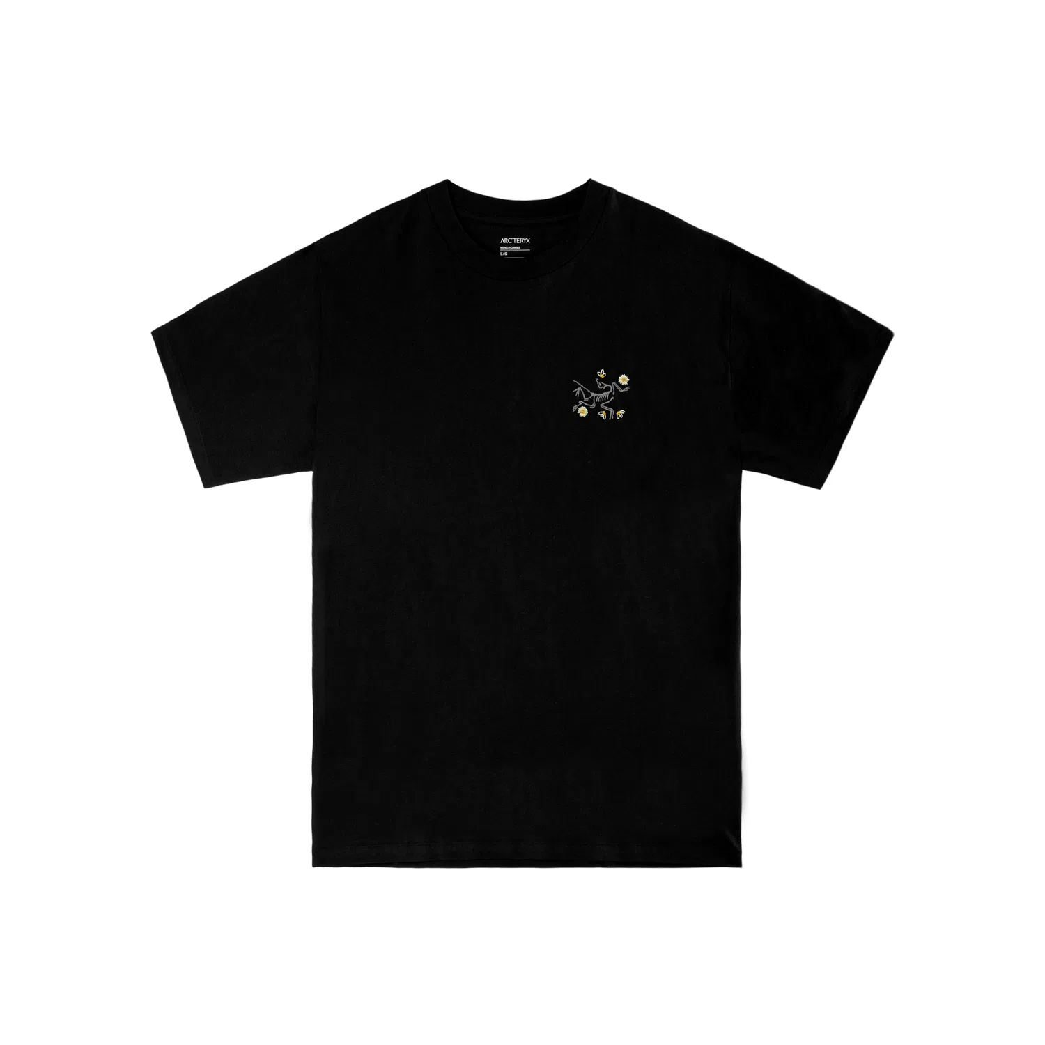 Arcteryx Футболка хлопковая KRAGG SL Cotton Shirt черная Arc'teryx
