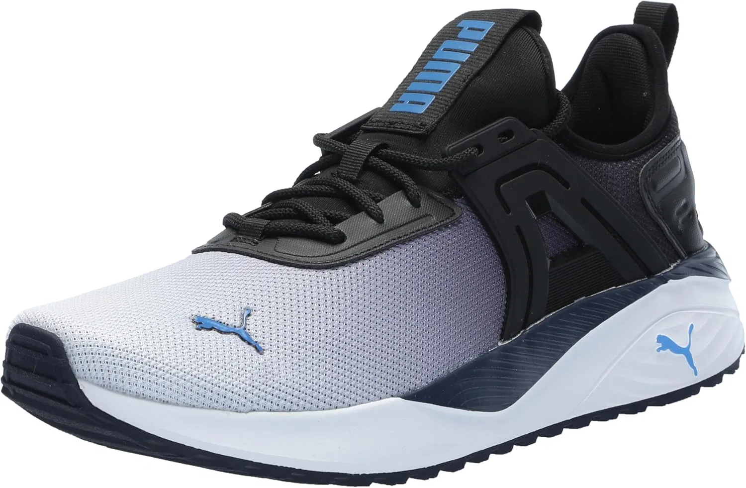 Кроссовки для бега PUMA, Feather Gray-black-team Royal