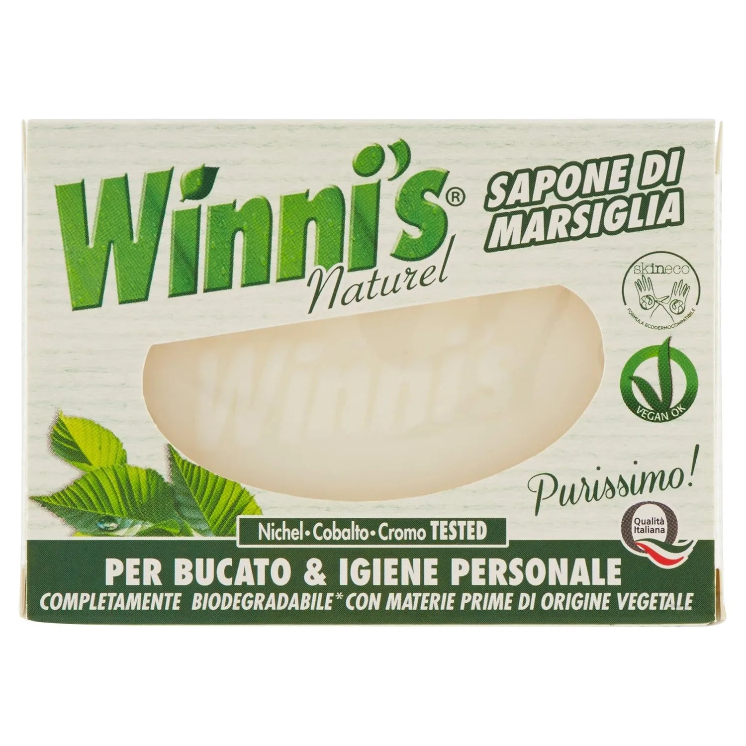 Марсельское мыло Winni' S Naturel, 4 шт. по 250 г Winni'S