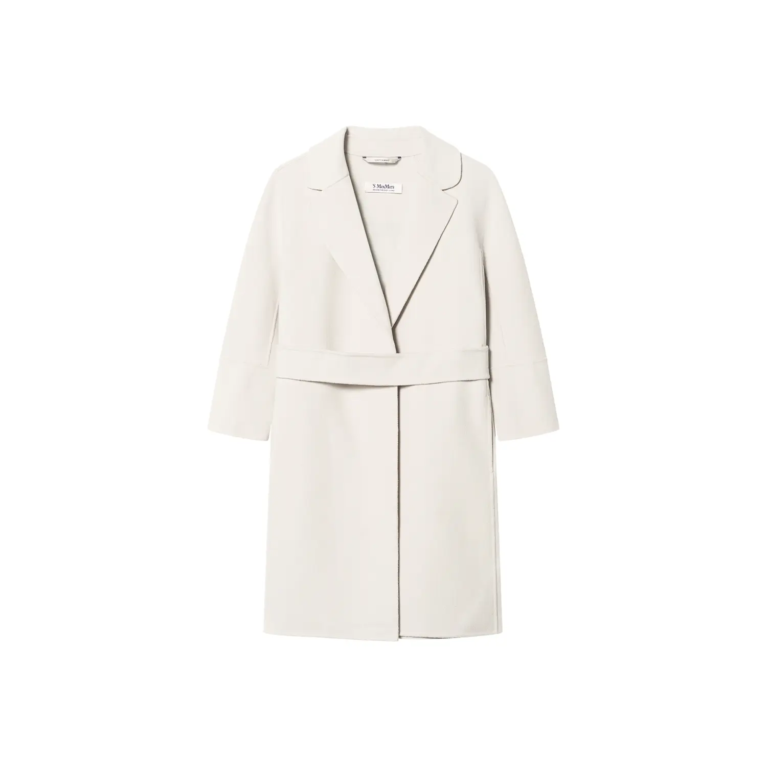 

'S MAX MARA Приталенное шерстяное пальто, Beige