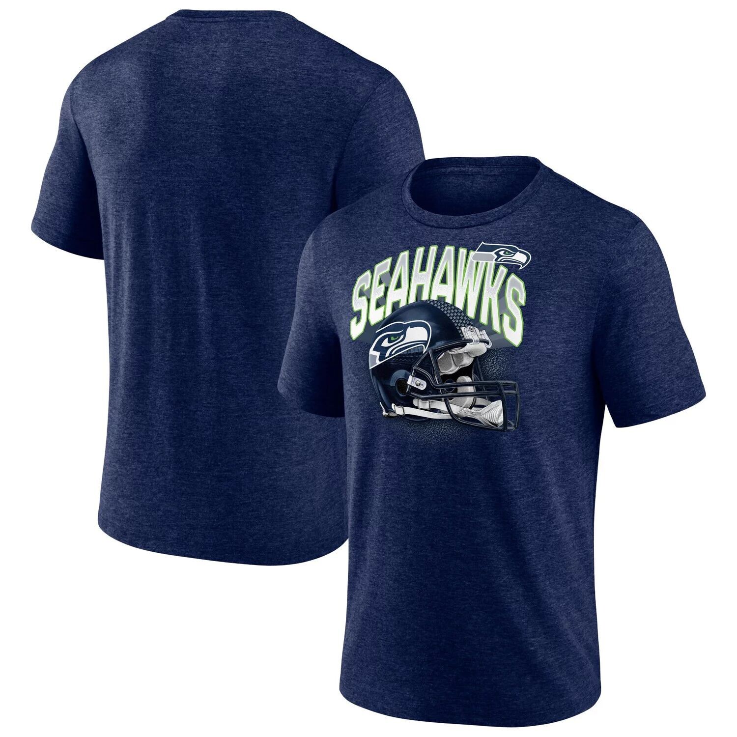 

Мужская темно-синяя футболка с логотипом College Seattle Seahawks End Round Tri-Blend Fanatics, Синий, Мужская темно-синяя футболка с логотипом College Seattle Seahawks End Round Tri-Blend Fanatics
