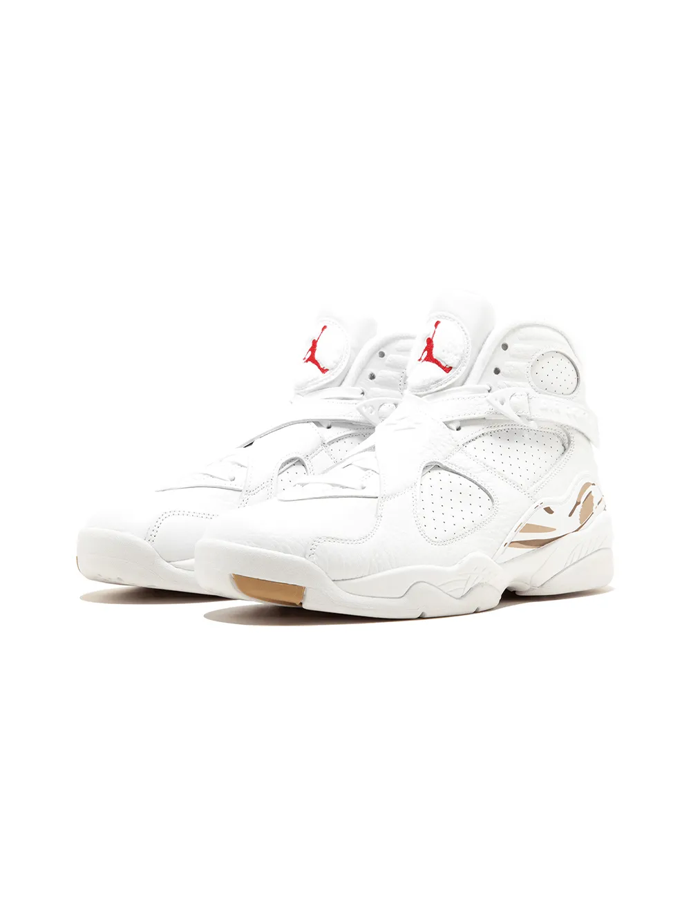 Кроссовки Air  8 Retro OVO Jordan, белый — фото 2