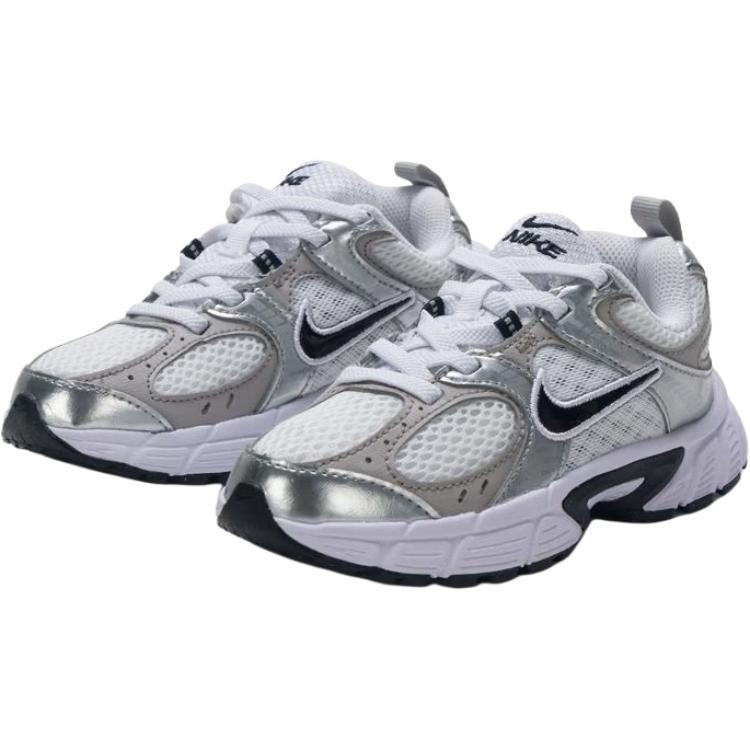 V5 RNR детские повседневные туфли для дошкольников Nike, серебро — фото 4