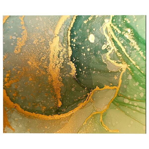 

Металлическая картина Any Image Kelly Green Marble Art