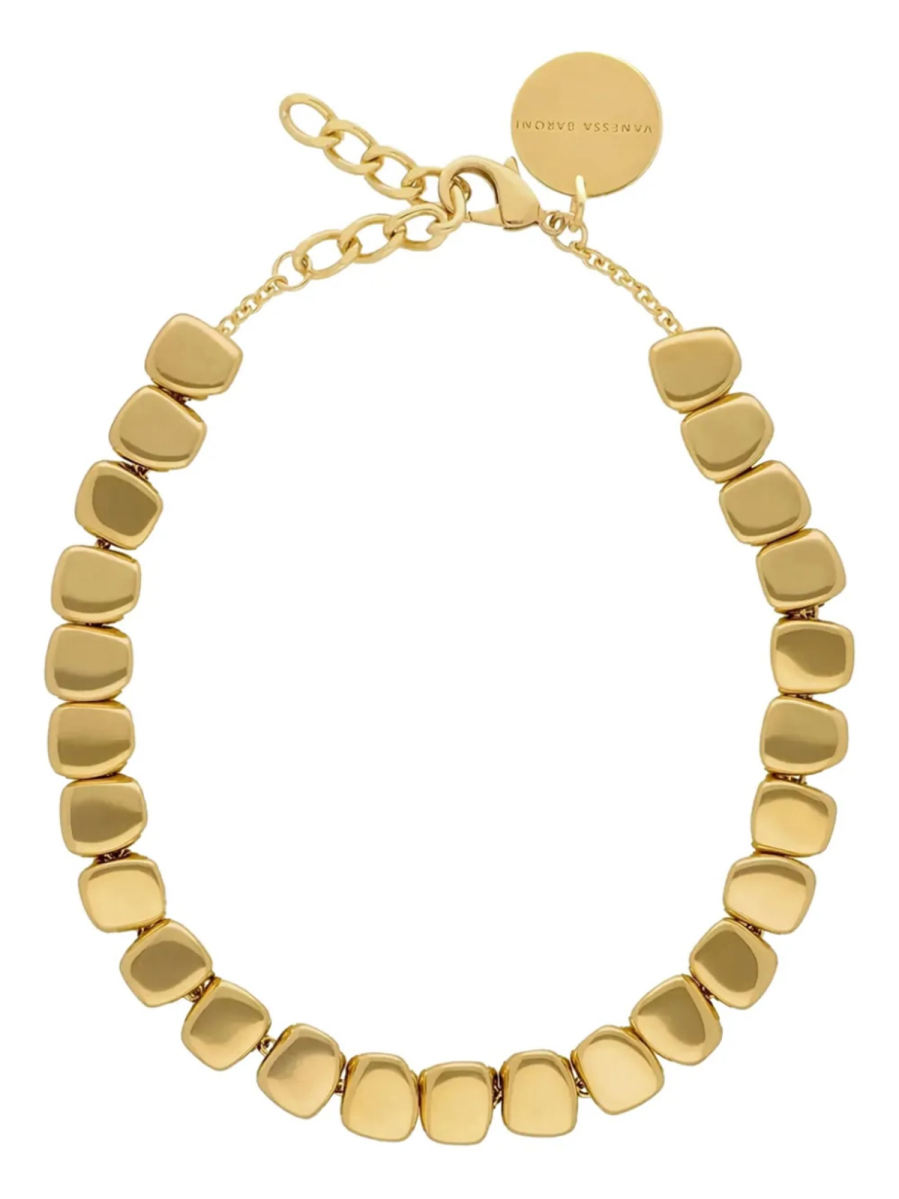 

Колье Vanessa Baroni Organic Shape, золотой
