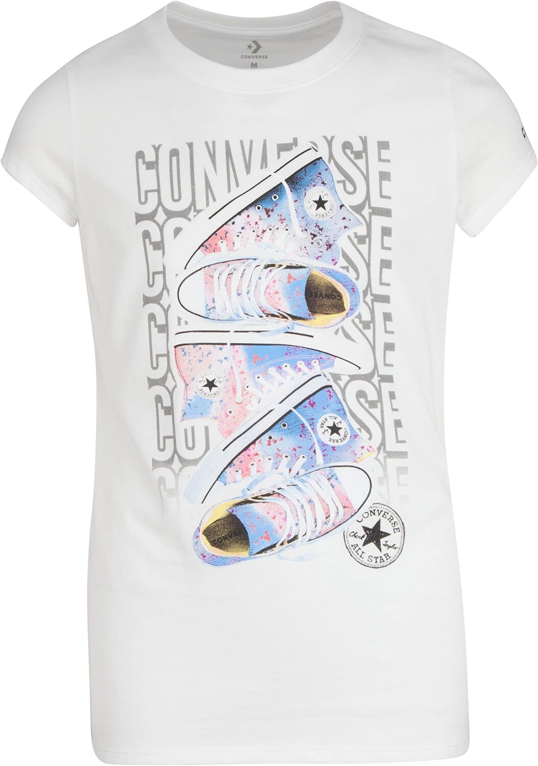 

Футболка Converse Sneaker Stack Tee, белый