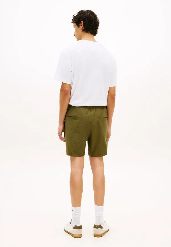 Шорты из высококачественной жатой ткани dover Tommy Hilfiger, Dark Artichoke/Grey — фото 3