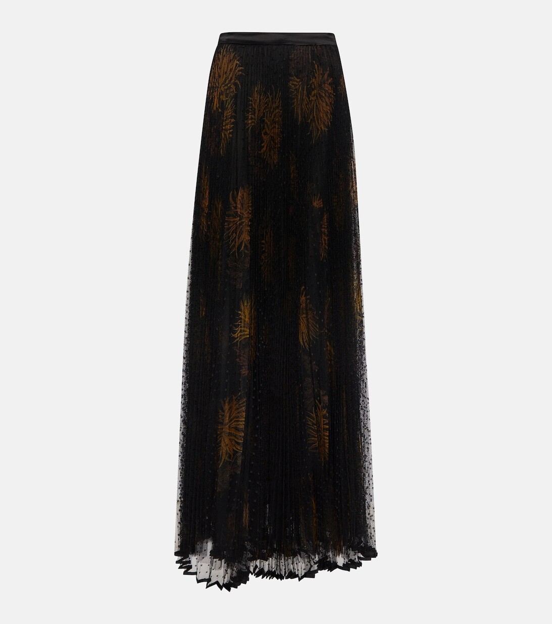 

Многослойная юбка макси ETRO, черный