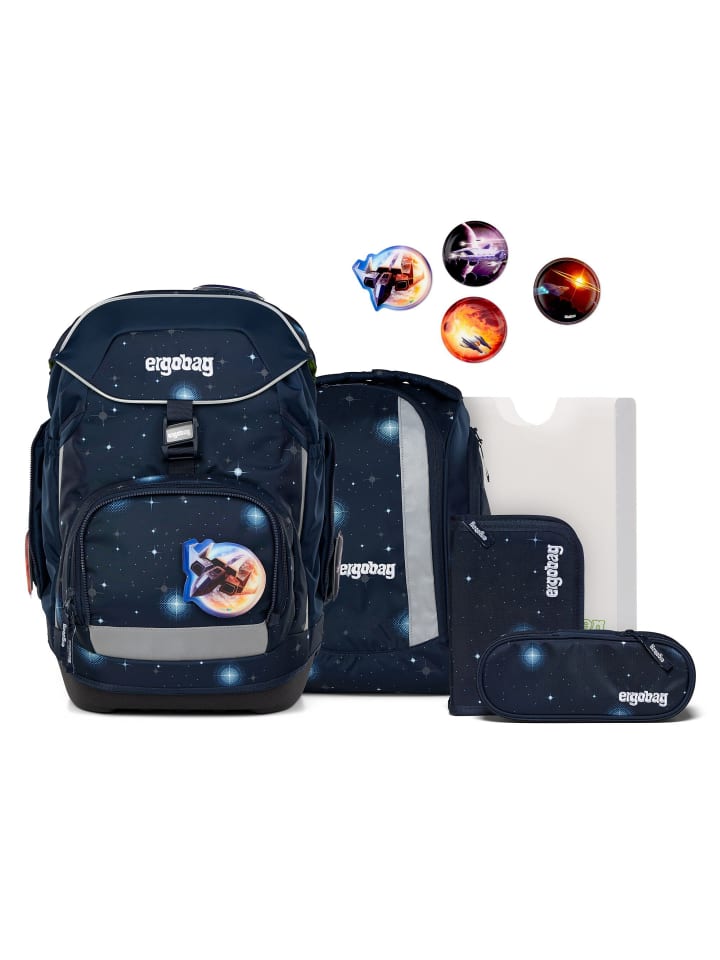 

Ergobag Набор школьных сумок, 6 предметов, включая сумку на липучках, от KoBärnikus