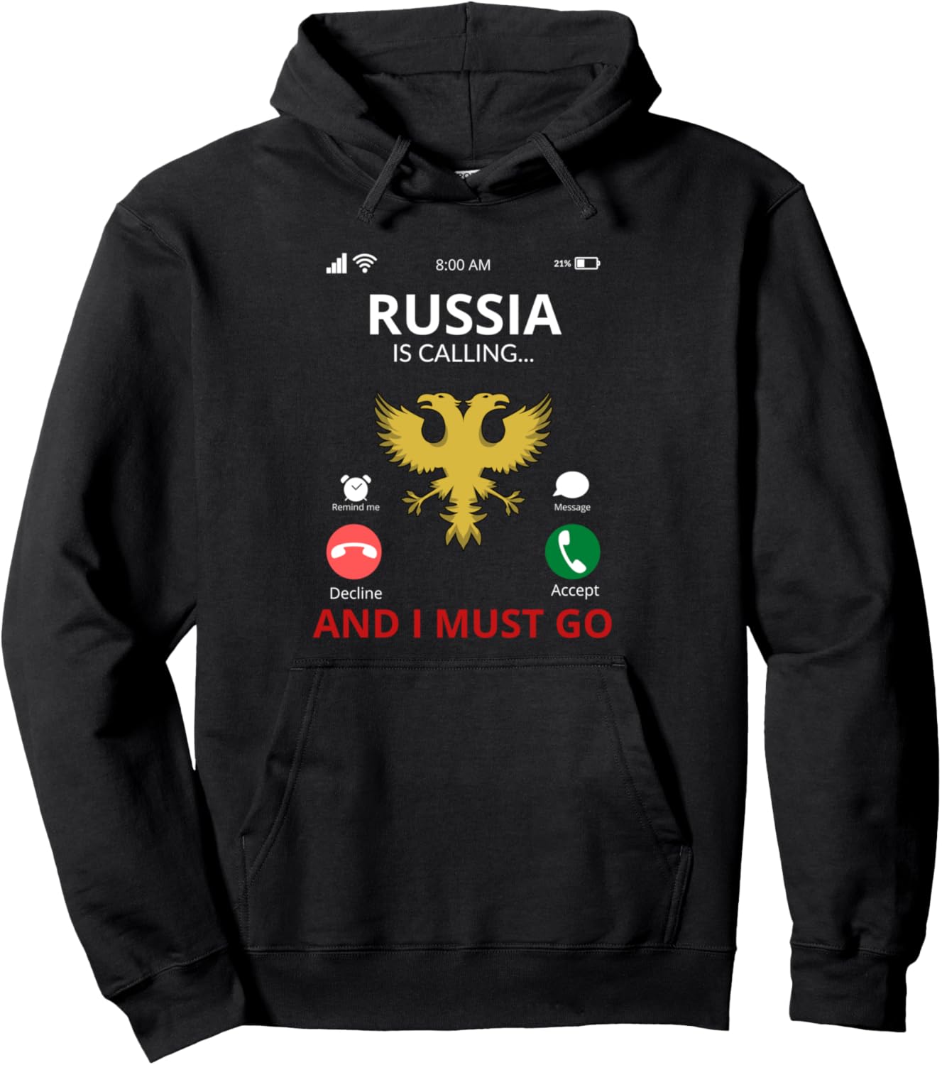 

Толстовка Russian Parker - Russia is calling for so I have to go, черная Funny Russian Flag Symbol Hoodie, Черный, Толстовка Russian Parker - Russia is calling for so I have to go, черная Funny Russian Flag Symbol Hoodie