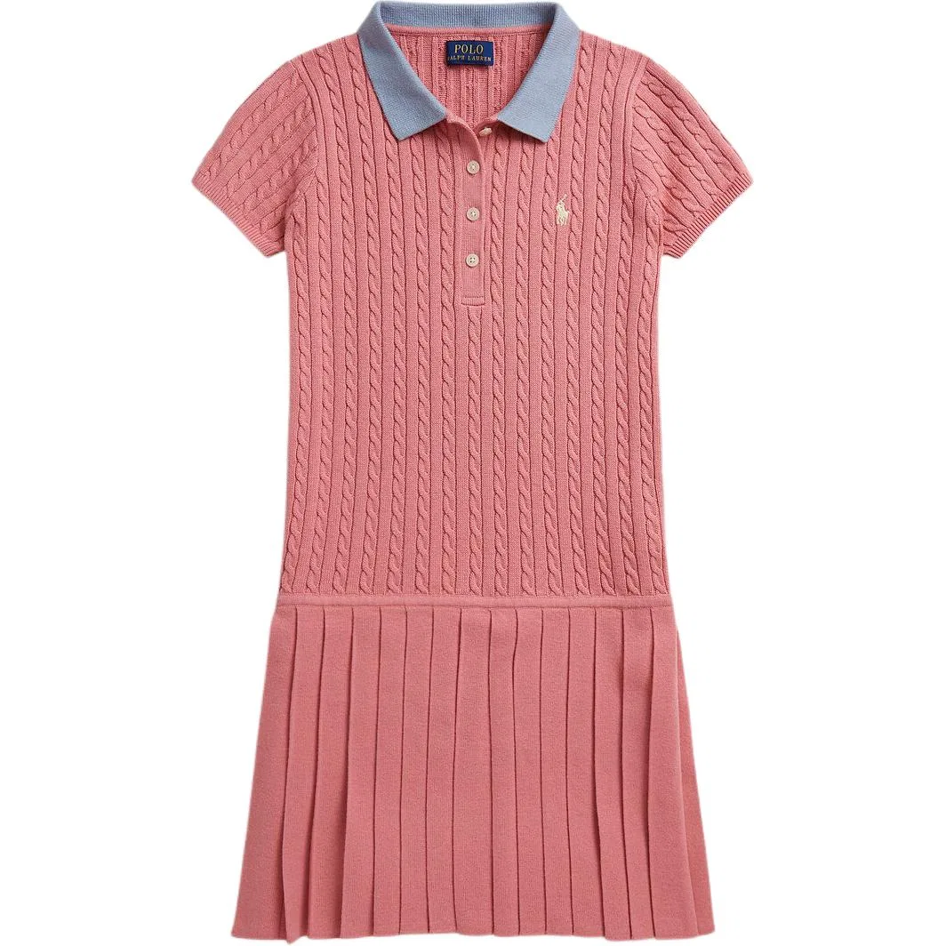 Платье SS26 Kids' Polo Ralph Lauren, Desert Rose