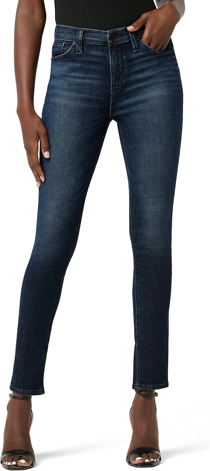 

Hudson женские джинсы Nico Mid-Rise Straight Leg Ankle