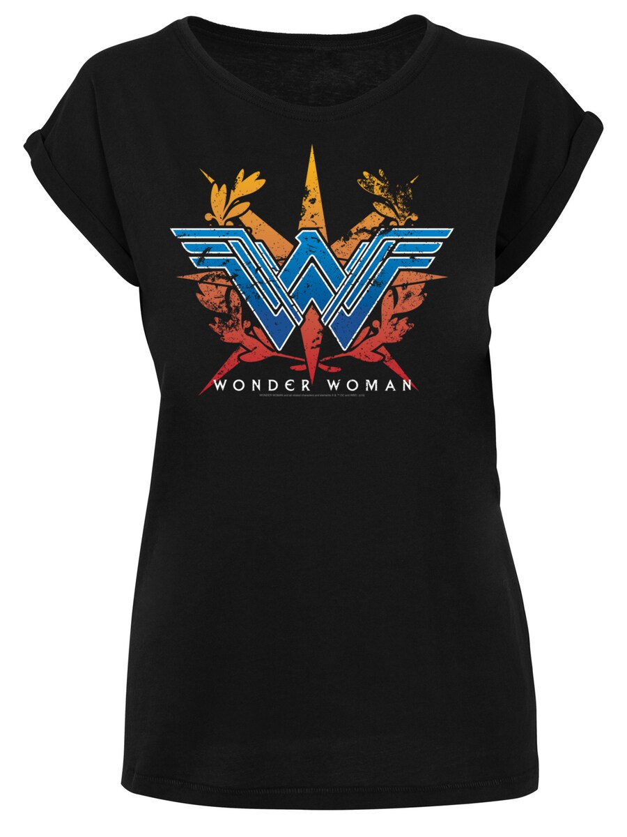 

Рубашка F4NT4STIC DC Comics Wonder Woman Wreath, черный