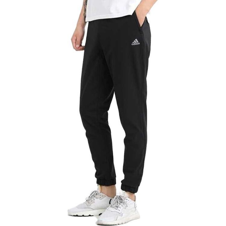 Повседневные брюки мужские черные Adidas, черный — фото 3