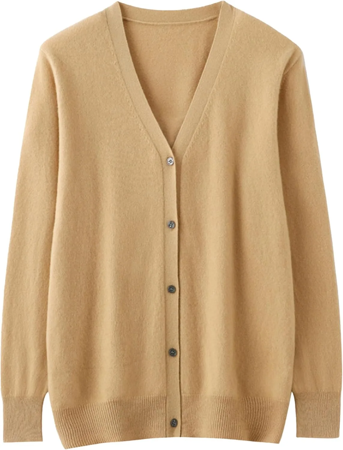 

Кардиган с длинным рукавом и V-образным вырезом для мужчин QOAAIE